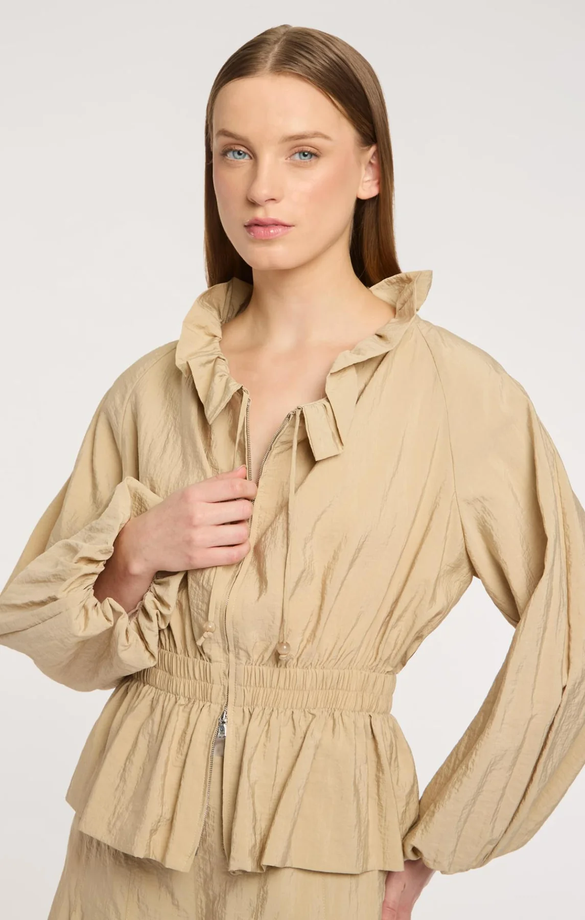 CINQ À SEPT | Deana Jacket with Front zipper Closure